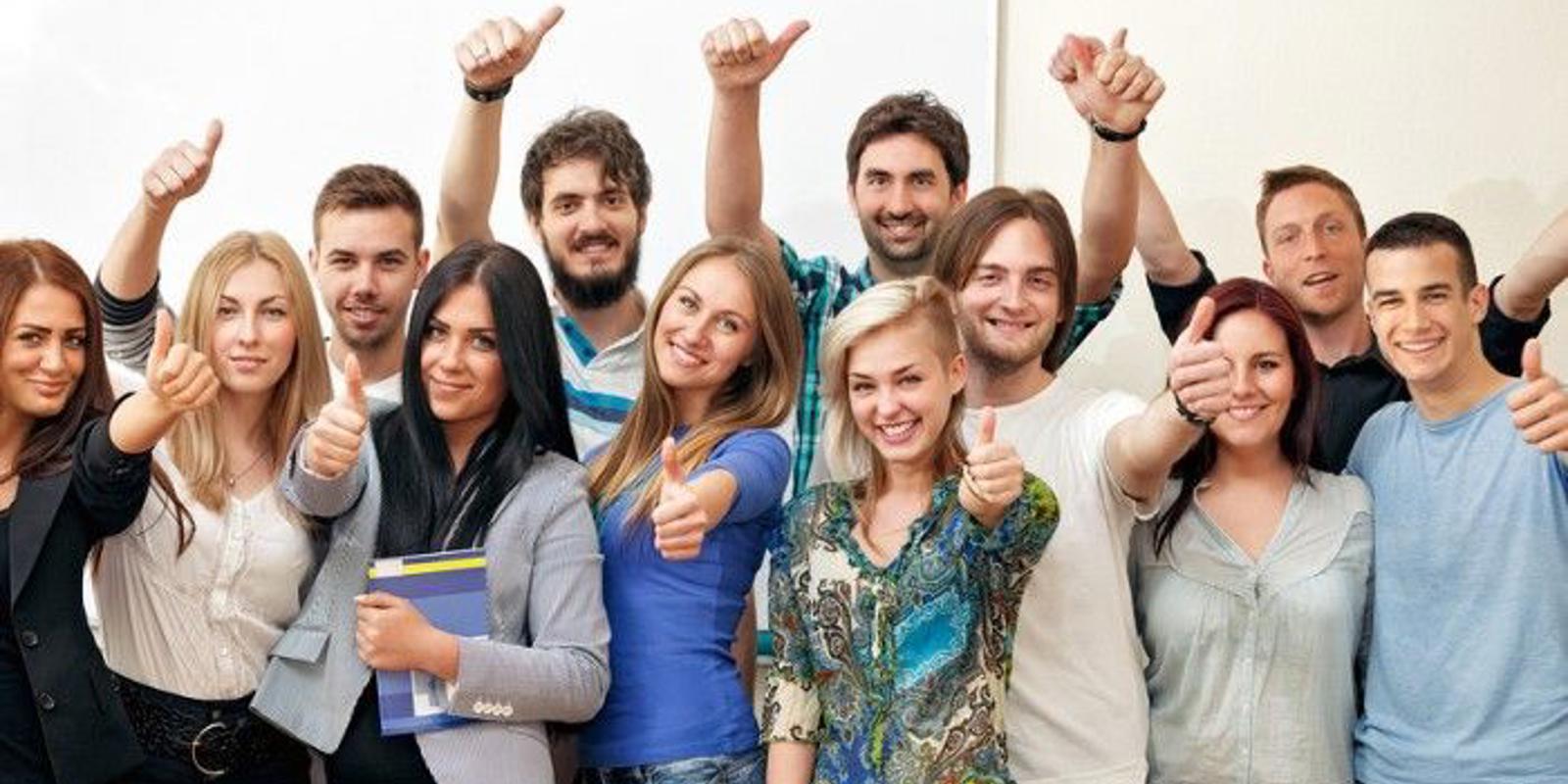 a group of people posing for a photo