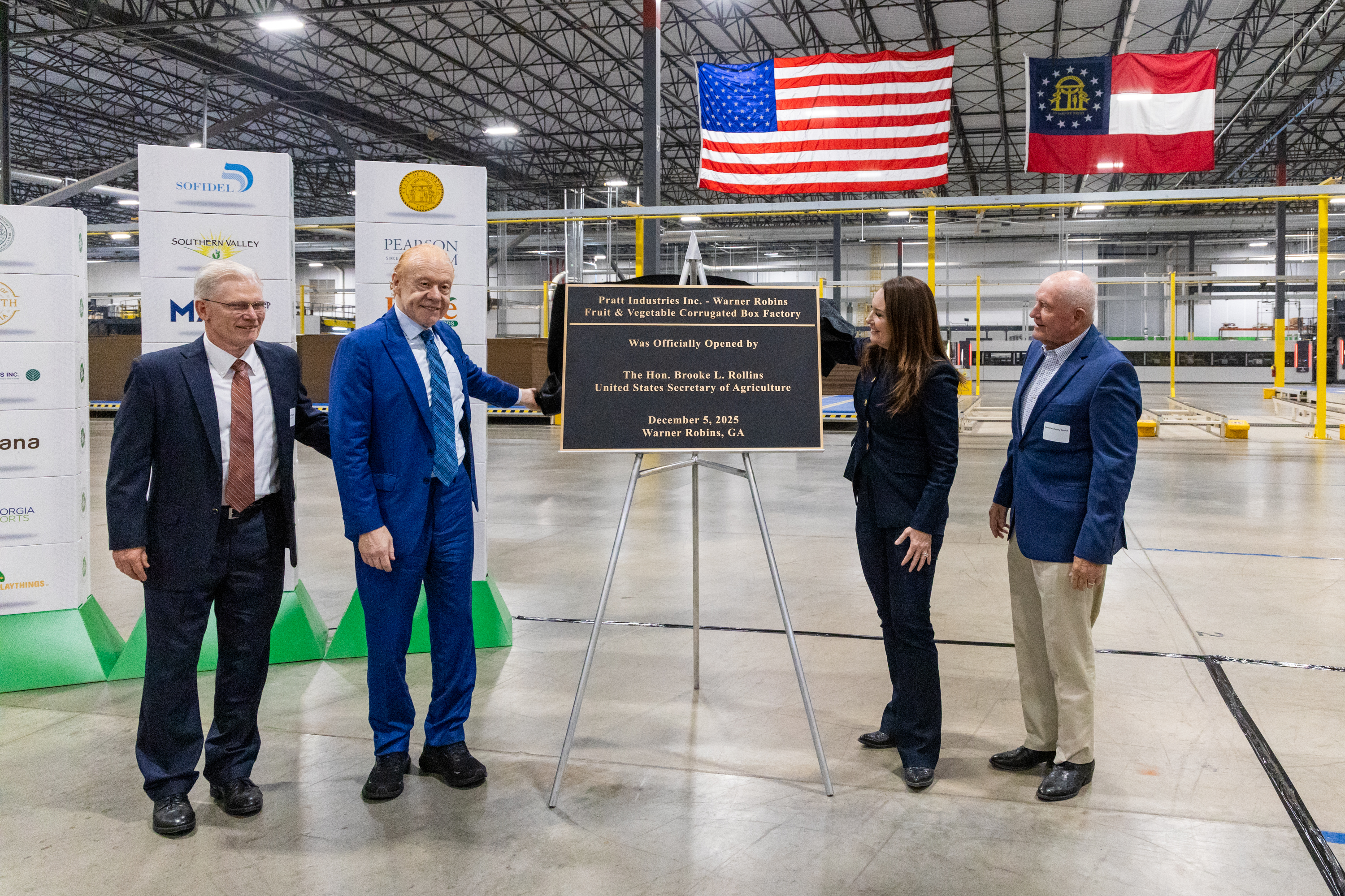 Warner Robins Grand Opening Plaque Unveiling