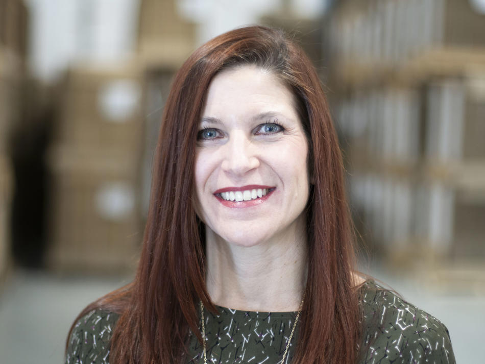 a woman smiling at camera