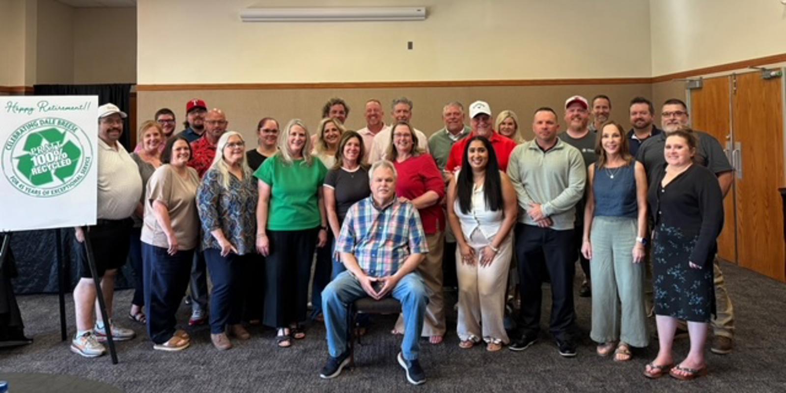 Dale Breese Retirement Group Photo